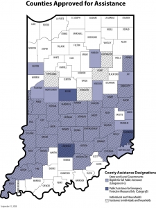 Counties Approved For Assistance